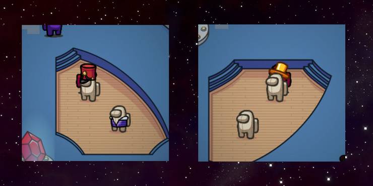 Among Us Best New Hiding Places On The Airship Map Among Us Best New Hiding Places On The Airship Map